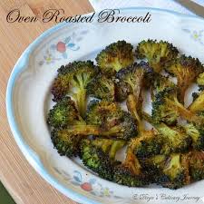 Divya S Culinary Journey Oven Roasted Broccoli Indian Style Broccoli Recipes Veggie Dishes Roasted Broccoli