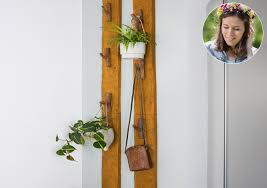 Das holz habe ich mit feuer abgeflammt um einen antiken. Garderobe Selber Bauen Landhausstil Fur Den Flur Decosa Creativ Blog