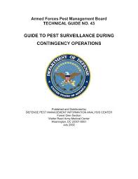 Compare homeowner reviews from 9 top phoenix termite control services. Guide To Pest Surveillance During Contingency Operations