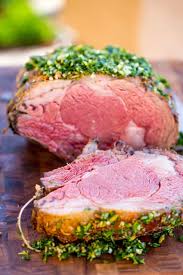 Impress your guests with this stress free, sure fire recipe. Perfect Prime Rib Delicious Herb Crust Dinner Then Dessert