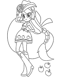 Maybe you would like to learn more about one of these? Apple Jack My Little Pony Coloring Coloring Pages For Girls My Pretty Pony