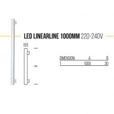 An example bl stands for the number of lumens that a light bulb emits. Bot Lighting Shot Linear Led Bulb 1000mm S14s 14w 220 240v 1100 Lumen 2700k Warm White Diffusione Luce Srl