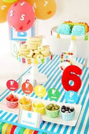 Happy Birthday Celebration For Kids Abcs 123s Party Abc 123 Birthday Party Pbs Parents Pbs Toddler Birthday Party Abc Party Birthday Party Food