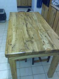 Kitchen Table Made From Pin Oak Trees Furniture Wooden Furniture Wood Furniture