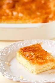 Greek Custard Pie Recipe Galaktoboureko Recipe Greek Desserts Galaktoboureko Recipe Greek Recipes