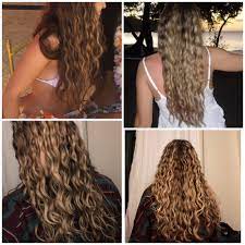 Wavy hair has the ability to give you fun and carefree look. Wavy Hair Transformation Top Is Before Bottom Is Now Routine In Comments Curlyhair