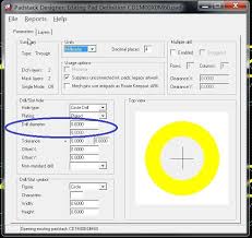 Allegro Pad Drill Diameter Problem Pcb Design Cadence