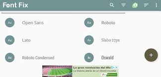 Can you guess how many roboto font files are in your phone's storage. Fontfix 4 4 6 0 Descargar Para Android Apk Gratis