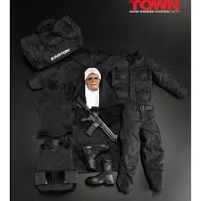 Getting busted by the cops! Monkey Depot Clothing Set Magic Cube The Town Bank Robber Custom Set Mcm 054