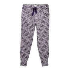 Lounge Pajama Pants In Lilac Foulard