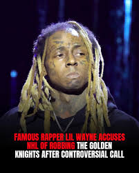 Lil Wayne blasts the NHL over Vegas wrongdoing 🚨 Details in comments