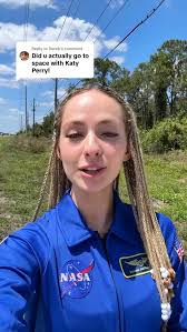 So blessed to be one of the 7 girls to go to space with Katy Perry  #katyperry #space #reels