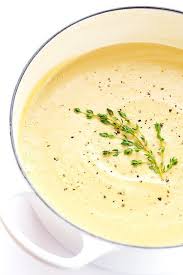 Creamy Cauliflower Soup Gimme Some Oven Recipe Creamy Cauliflower Soup Cauliflower Soup Recipes Recipes