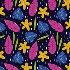 You can have this pattern without attributing us but there is a price attached. Floral Summer Pattern 538613 Vector Art At Vecteezy