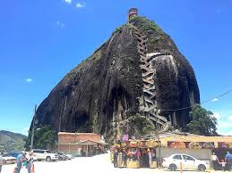 For sweeping views like the one in our image, people climb the more than 600 steps to the top of el peñón de guatapé , a massive rock formation that sits at the lake's edge. The 1 Medellin To Guatape Day Trip Guide Medellin Guatape Bus