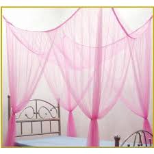 People who are trying to find luxurious bed frames may want to opt for this solid north american pine offering. Octorose 4 Poster Bed Canopy Netting Functional Mosquito Net Full Queen King Walmart Com In 2021 Pink Bed Canopy 4 Poster Bed Canopy Poster Bed Canopy