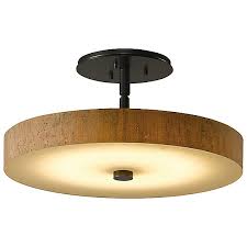 Buy weninestar ceiling fan with lights, remote control fully dimmable caged led fixture, semi flush mount enclosed ceiling fan for low profile ceiling room (22in, white): Hubbardton Forge Disq Led Semi Flush Mount Ceiling Light Ylighting Com
