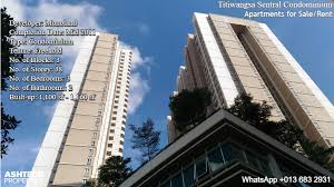 Maybe you would like to learn more about one of these? Titiwangsa Sentral Condominium Home Facebook