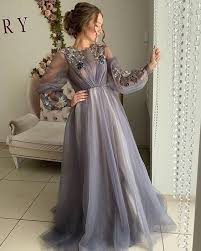 Long Sleeve Prom Dresses Long Prom Dress Evening Dress Prom Dresses Prom Dress In 2020 Prom Dresses Long With Sleeves Prom Dresses With Sleeves Hijab Evening Dress