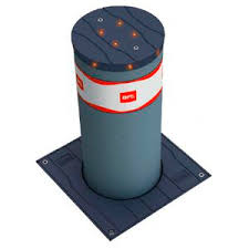 Security bollard - PILLAR B - Bft - hydraulic / stainless ...