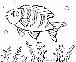 Coloring Page Of Fish Beautiful Free Printable Fish Coloring Pages For Kids In 2020 Fish Coloring Page Free Coloring Pages Animal Coloring Pages