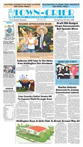 Town-Crier Newspaper May 11, 2012 by Wellington The Magazine LLC