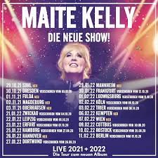 Wer maite kelly bereits live auf der bühne erleben durfte, weiß, mit welcher elektrisierenden energie und liebevollen hingebung die sängerin ihre hits. Maite Kelly Geht 2021 2022 Mit Neuem Programm Auf Tour