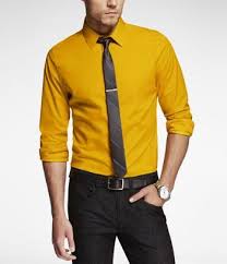Black And Yellow Button Up Shirt Mens Shop Men S And Women S Clothing Yellow Shirt Men Formal Shirt Design Shirt And Tie Combinations