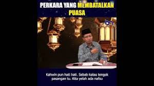 January 8, 2021 2 min read. Kapsul Ramadan Perkara Yang Membatalkan Puasa Youtube