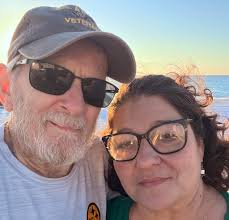 Saying goodbye to my beloved husband and their loving father, Larry Zink,  at one of his favorite places. #grief