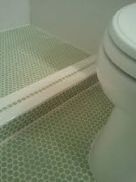 30 Great Ideas And Pictures Of Bathroom Tiles Cork Penny Tile Penny Tiles Bathroom Penny Tiles Bathroom Floor