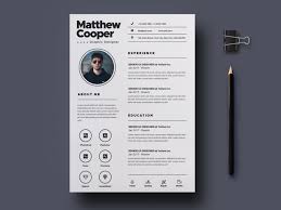 Best graphic design resume templates on envato elements (with unlimited use). Free Graphic Designer Resume Template By Julian Ma On Dribbble