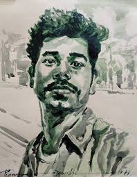 This is my entry for September Name of Artist: Arnold Reyes Title:  "Bulbulong"(Leaves) Medium: Watercolor