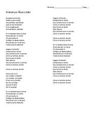 La letra es triste y explica la ruptura inesperada de una relación pero a la vez la musicalidad de la canción transmite buen rollo y alegría. Alvaro Soler Worksheets Teaching Resources Teachers Pay Teachers