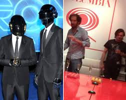 We have to admit though, seeing daft punk without their signature helmets kind of ruins the mystery a little. I Heard Imgur Likes Daft Punk How About Unmasked Daft Punk Fixed Title Imgur