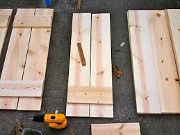 Jenny Steffens Hobick Home Diy Wood Shutters Diy Shutters Wood Shutters Wood Diy