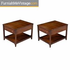 The sculptra line specifically, is composed of furniture. Brasilia Chairside Tables By Broyhill Premier Mid Century Modern Walnut