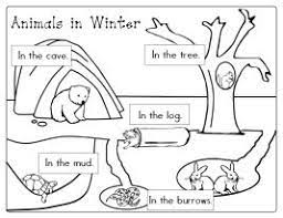 Itsy Bitsy Learners Animals In Winter Printables Winter Kindergarten Hibernation Preschool Winter Preschool