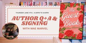 Q+A and Signing with Authors Mae Marvel