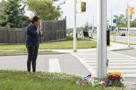 Authorities said a young man was arrested in the parking lot of a nearby mall after the incident sunday night in the ontario city of london. Tm4dhea6js5qnm