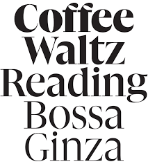 Coppers and brasses released baryton designed b. Gliko Modern The Type Directors Club