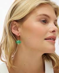 Sammy Green & Pink Resin Statement Earrings