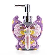 Buy products such as interdesign franklin soap pump dispenser at walmart and save. Wendin Cute Animal Cartoon Butterfly Resin Spa Collection Liquid Soap Dispenser Lotion Bath Accessory Soap Dispenser Pump The Lotion Can Not Too Sticky Or Thick Add Water Or Can Not Pumped Out Buy