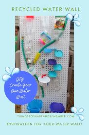 Eukaryotes house a distinct nucleus, a structure in which the genetic material (dna) is contained, surrounded by a membrane much like the outer cell membrane. Diy Recycled Water Wall Activity Board For Kids Water Play