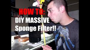 In 9 easy steps this video shows you exactly how to build your own super charged sponge filter that anyone can build & use in any tank. How To Diy Massive Sponge Filter Youtube