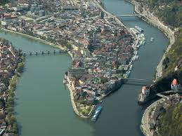 Passau sightseeing | things to do in passau | danube river cruise. Datei Dreiflusseeck Passau Aerial P1140080e Jpg Wikipedia