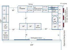 Use our kitchen design tool to create the space you've been envisioning. Kitchen Plan Layout With Dimensions Novocom Top