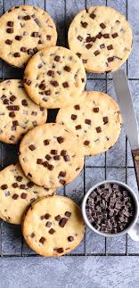 Chocolate Chip Sable Cookies Eat Little Bird Recipe Sweet Recipes French Cookies Dessert Recipes