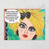 notecard- IM AT THAT DELUSIONAL AGE Card