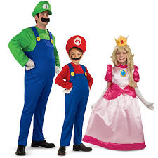 The kids had a blast and we saved the princess!↓↓↓↓↓↓ click to see more ↓↓↓↓↓↓↓↓old halloween. Power Up Super Mario Costumes For Kids And Parents Birthdayexpress Mario Luigi Princesspeach Family Costumes Family Costumes Diy Super Mario Costumes